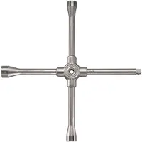 Stahlwille Kruissleutel | 17 x 19 x 22 x 12,5(1/2inch 4-kant) | L400 mmxB400mm | chroom-vanadium | 1 stuk - 43030006 43030006