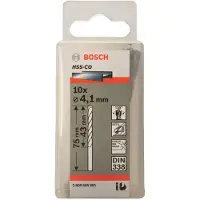 Bosch Metaalboren HSS-Co, Standard 4,1 x 43 x 75 mm 10st - 2608585881