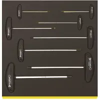 Stahlwille TCS 10768/8 Haakse schroevendraaierset 2 mm, 2.5 mm, 3 mm, 4 mm, 5 mm, 6 mm 8-delig