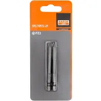 Bahco 2xbits pz2 70mm 1/4" standard | 59S/70PZ2-2P