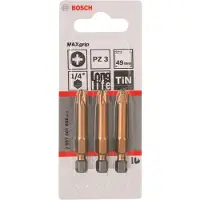 Bosch Bit Max Grip PZ 3, 49 mm 3st
