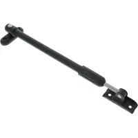 Starx Telescopische Raamuitzetter 30 cm †“ Buitendraaiend †“ Raamvastzetter †“ Raamsluiter †“ Zwart
