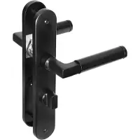 Impresso Deurbeslag | Deurklink met wc-sluitingsschild | | Aston | 63