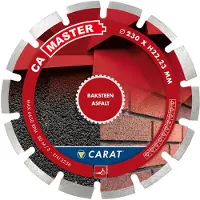 Carat DIAMANTZAAG BAKSTEEN Ø140x22,23MM, CA MASTER - CAM1403000 - CAM1403000