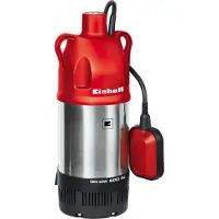 Einhell Elektrische Diepte-/ Dompelpomp GC-PP 900 N - 900 W - 6000 l/u - Max. Dompeldiepte: 7m - Max. opvoerhoogte: 32m - RVS behuizing - Traploos in hoogte verstelbare vlotterschakelaar