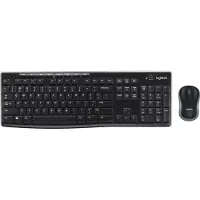 Logitech Wireless Combo MK270 toetsenbord Inclusief muis RF Draadloos QWERTZ Tsjechisch Zwart