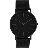Oozoo Timepieces Horloge Vintage Zwart | C9933