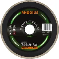 Rhodius DG50 303710 Diamanten doorslijpschijf 1 stuk(s) Tegels, Keramiek