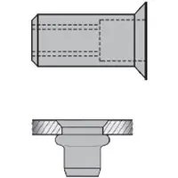 Gesipa 1455453 Popmoer (Ø) 8 mm M8 100 stuk(s)
