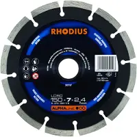 Rhodius 303187 Alphaline I LD50 Diamantdoorslijpschijf - 150 x 22,23 x 7mm - Beton