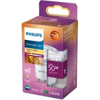 Philips LED Spot GU10 50W Dimbaar Warm Wit Licht