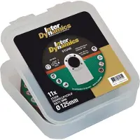 Inter Dynamics Doorslijpschijf 125mm Steen 11 in Box - 398125