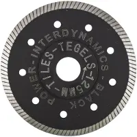 Inter Dynamics Diamantzaag Black Power Standard 125mm - 304125