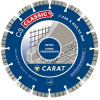 Carat Diamantzaag Beton Ø400X20,00mm CS Classic - CSC4002000