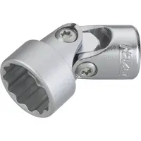 Hazet Scharnierende dopsleutel 880G-Z16 · 3/8 inch (10 mm) vierkant hol · Buitentwaalfkant tractieprofiel · SW 16 mm