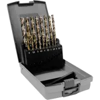 EUROBOOR TDS.100 spiraalborenset ø 1 -10 mm, oplopend per 0,5 mm - TDS.100