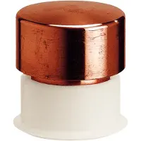 HALDER Kunststofhamerkop | hoofd-d. 40 mm | koper met kunststof huls hard | koper met kunststof huls | 1 stuk - 3804.040