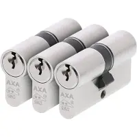 Axa Veiligheidscilinder 31/31 Mm Skg** - Met Klopbeveiliging - 9 Sleutels