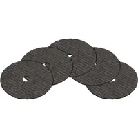 Hazet 9033-010/5 9033-010/5 Doorslijpschijf recht 76 mm 5 stuk(s) Staal