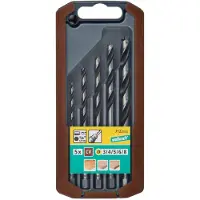 Wolfcraft Houtspiraalboorset | Zeskantschacht | Ø3–8mm | 5-delig | 1 set - 7122000