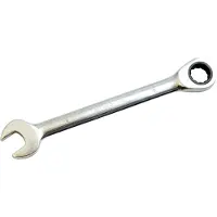 Silverline Vaste steek-ringratelsleutel 18 mm