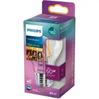 Philips 6x LED lamp E27 | Peer A60 | SceneSwitch | Filament | 2200-2500-2700K | 7.5W (60W)