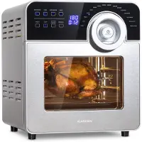 Klarstein AeroVital Cube Chef heteluchtfriteuse 1700 W 14 liter 16 programma's boven- en onderwarmte