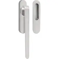 Formani Tord Boontje FOLD TB230Y hefschuifdeurbeslag incl. cilindergat PC69 - RVS geborsteld