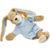 Steiff Knuffel - Springhaas - 20 cm - Blue - - OneSize - Knuffels