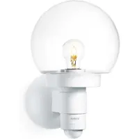 Steinel Buitenlamp met sensor L115S rond 60 W kunststof wit Energieklasse A++