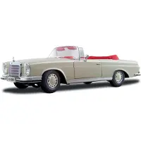 Bauer Spielwaren Maisto 1:18 1967 Mercedes-Benz 280SE Cabrio Diecast Vehicle