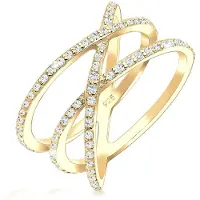 Elli Ringen 925 Sterling Zilver Zirkonium