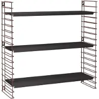 Metaltex - Wandrek - Modulair - 70x21x68 cm - Brons, zwart