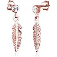 Elli Oorbellen 'Boho' rose-goud