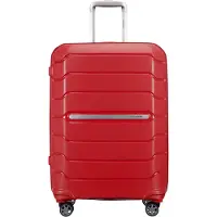 Samsonite Flux 4 wielen Trolley 68 cm met uitbreidingsplooi rood