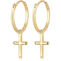 Elli Oorbellen 'Kreuz' goud