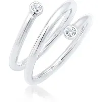 Elli Ring 'Wickelring' zilver