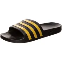 Adidas Muiltjes 'Adilette Aqua' limoen / zwart