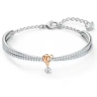 Swarovski Armband - - Levenslang Hart - Metaal en Kristal - Vrouw