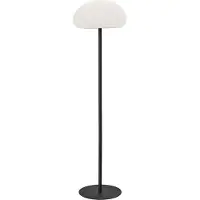 Nordlux Sponge LED terraslamp, zwart/wit, metaal, IP65 Floor, dimbaar, wit / opaal, metaal, Modern