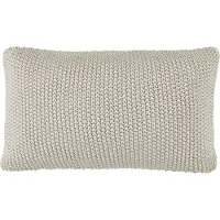 Marc O'Polo Sierkussen Nordic Knit Rectangle Oatmeal (30 x 60 cm)