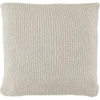 Marc O'Polo Sierkussen Nordic Knit Square Oatmeal (50 x 50 cm)