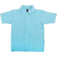 Sols Kinder Unisex Zomer II Pique Polo Shirt (Hemelsblauw)