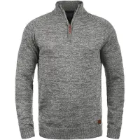 Blend Trui 'Danovan' bruin / grijs gemêleerd / zilver