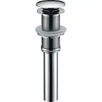 Teakea Afvoerplug Zonder Overloop Bolle Pop-Up Kop 1 1/4 inch