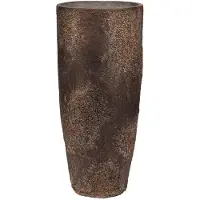 Pottery Pots Bloempot Oyster Dax L Imperial Brown 36 x 80 cm