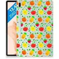 B2Ctelecom Samsung Galaxy Tab S7FE Tablet Cover Fruits