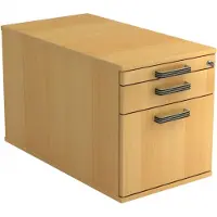 Hjh OFFICE PRO SIGNA TC20 SG - Rolcontainer Beuken Hout met ophangsysteem Greeplijst kunststof