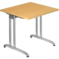 Hjh OFFICE PRO BELA 8 S - Beuken 80 x 80