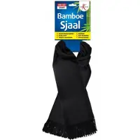 Lucovitaal Sjaal Bamboe Zwart